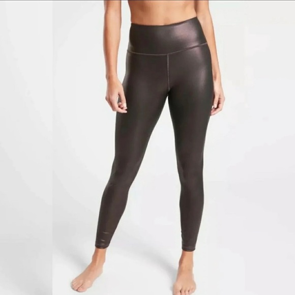 Athleta Pants - Athleta Elation Ultra High Rise Shimmer Leggings